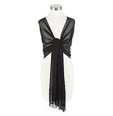 Thumbnail for your product : Collection XIIX Beaded-Trim Wrap with Fringe