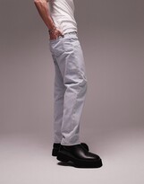 Thumbnail for your product : Topman loose jeans in bleach blue