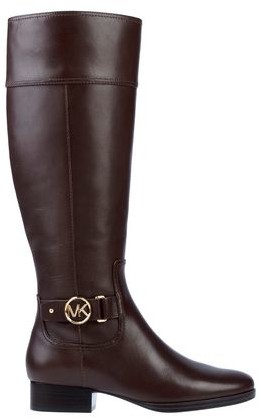 mk black and brown boots
