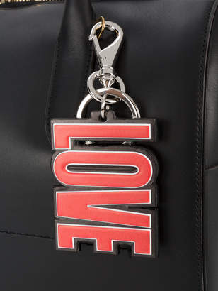 Givenchy leather Love keyring