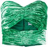 Thumbnail for your product : ATTICO strapless cropped top