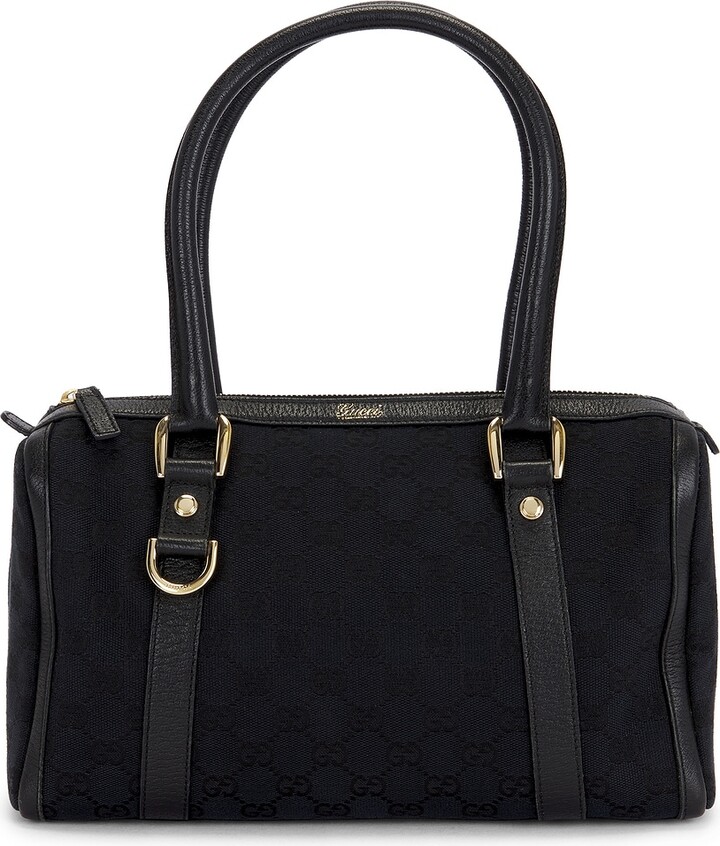 Gucci Abbey D-Ring Handbag in Black