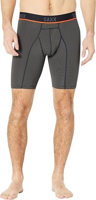 SAXX UNDERWEAR Kinetic HD Long Leg (Grey Feed Stripe II) Men's Underwear -  ShopStyle Boxers
