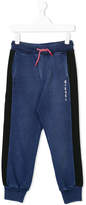 Thumbnail for your product : Diesel Kids denim-effect tracksuit bottoms