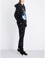 Thumbnail for your product : Christopher Kane UFO and star-print cotton-jersey hoody