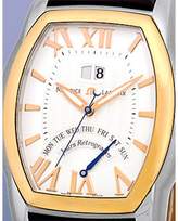 Thumbnail for your product : Maurice Lacroix Jours Retrogrades Tonneau Stainless Steel & 18K Rose Gold Strap Mens Watch