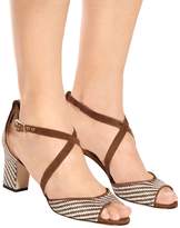 Thumbnail for your product : Jimmy Choo Carrie 65 raffia sandals