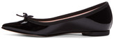 Thumbnail for your product : Repetto Black Patent Brigitte Ballerina Flats