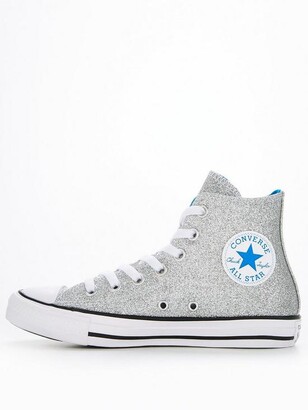 Converse Silver Shoes For Women | Shop the world's largest collection of  fashion | ShopStyle UK