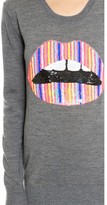 Thumbnail for your product : Markus Lupfer Jolly Stripe Lara Lip Sweater