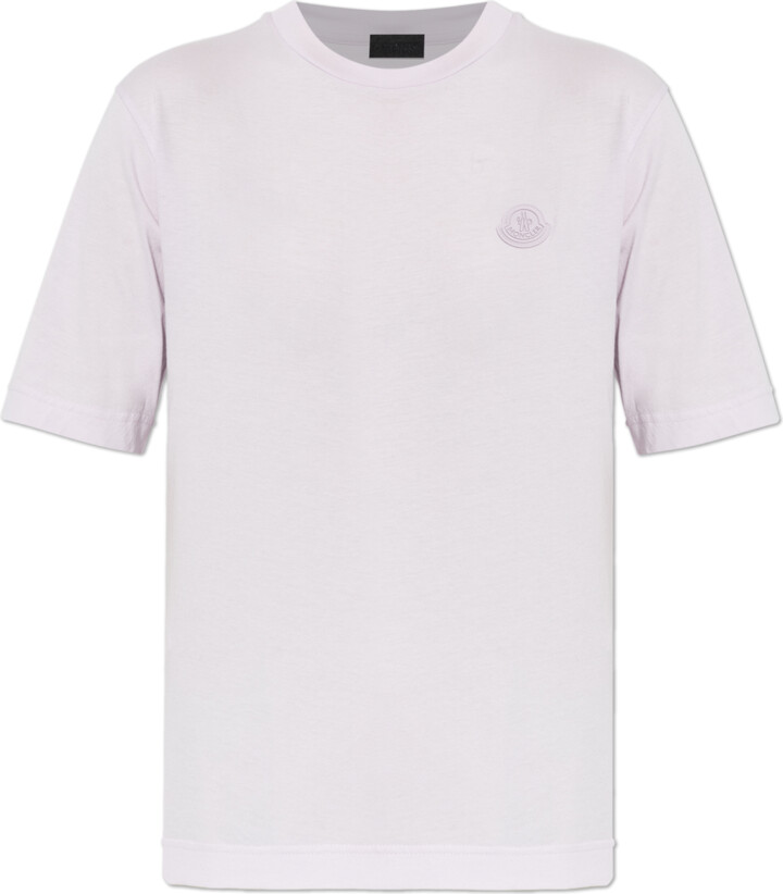 Moncler T-shirt With Logo, , - Purple