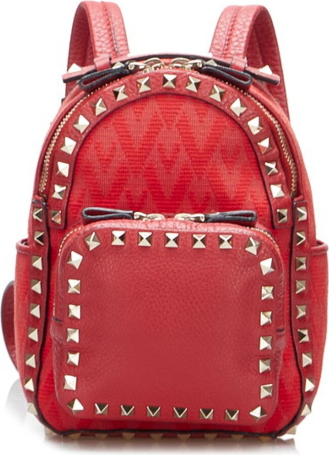 Valentino Garavani Backpacks and bumbags rockstud Women B0E84VLL09A Velvet  Red 712€