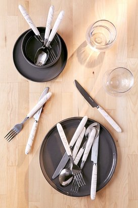 Urban Outfitters 12-Piece Marble Swirl Flatware Set