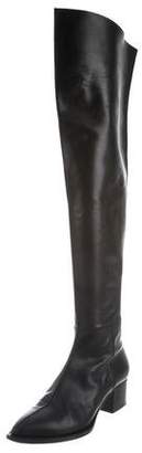 Maiyet Leather Over-The-Knee Boots