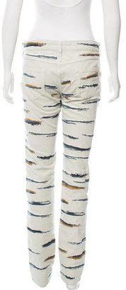 Isabel Marant Embroidered Straight-Leg Jeans w/ Tags