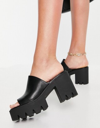 Platform mules 90s Clearance