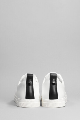Pierre Hardy Slider Sneakers In White Leather