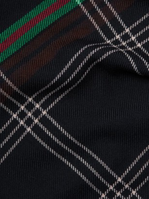 Gucci Wool Check Scarf