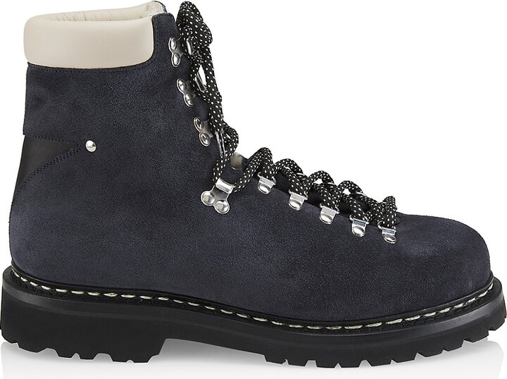 Heschung Iseran Leather ShearlingLined Hiking Boots ShopStyle