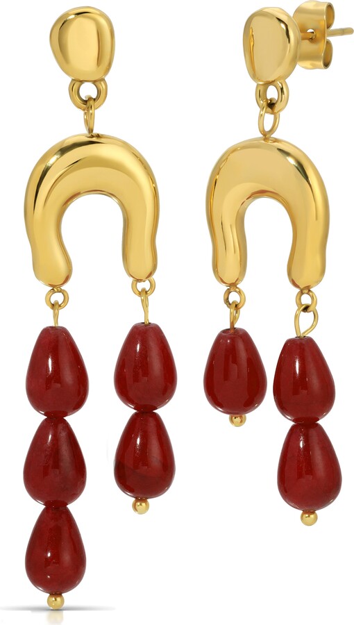 Kozakh Moshka Drop Earrings