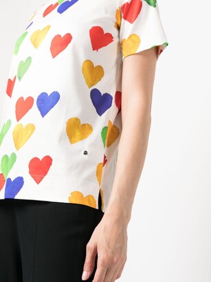 Akris graphic-print cotton T-shirt