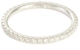Thumbnail for your product : Samuel Kung Diamond 18k white gold eternity ring
