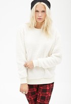 Thumbnail for your product : Forever 21 Faux Shearling Sweatshirt