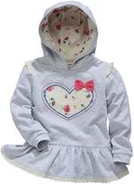 Thumbnail for your product : Ladybird Girls Heart Frill Hoody