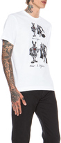 Thumbnail for your product : Comme des Garcons SHIRT Graphic Cotton Tee in Multi
