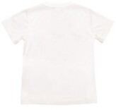 Thumbnail for your product : Emporio Armani Logo Print Lyocell & Cotton T-Shirt