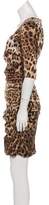 Thumbnail for your product : Dolce & Gabbana Animal Print Mini Dress w/ Tags