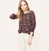 Thumbnail for your product : LOFT Petite Woodsy Floral Sweater
