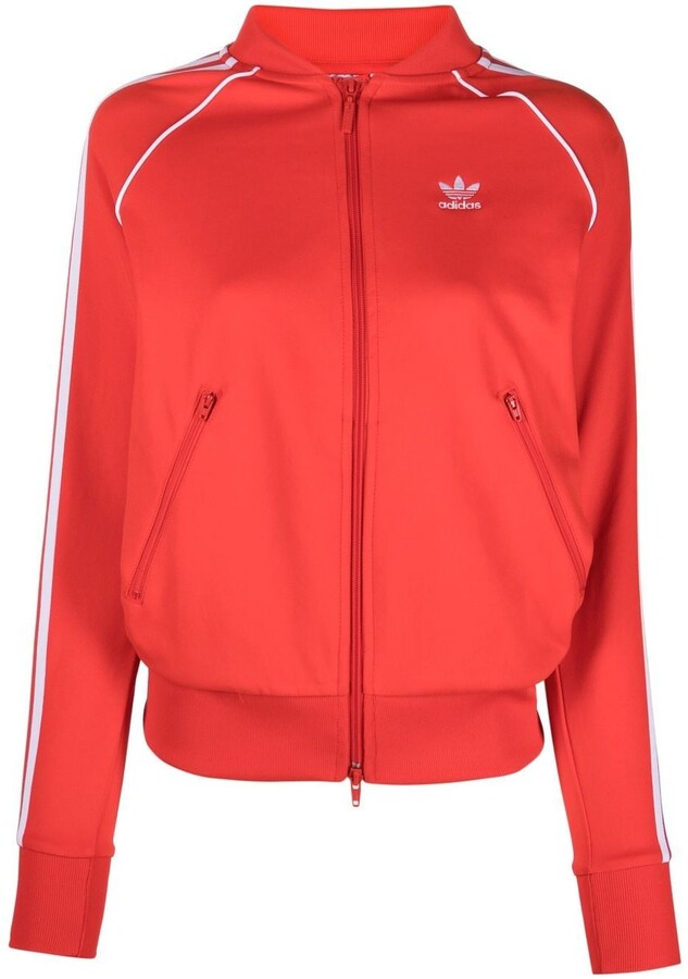 Red Adidas Track Jacket | Shop The Largest Collection | ShopStyle
