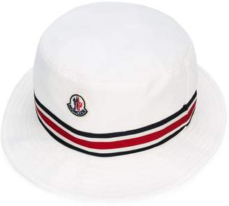 Moncler Kids logo bucket hat