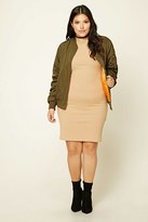 Thumbnail for your product : Forever 21 FOREVER 21+ Plus Size Bomber Jacket