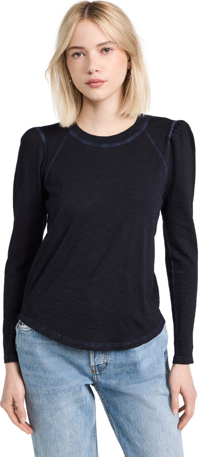 Veronica Beard Jeans Mason Baseball Tee