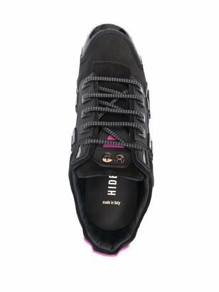 Hide&Jack Wide Lace-Up Trainers