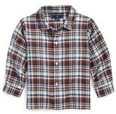 Thumbnail for your product : Oscar de la Renta Plaid Woven Shirt (Baby Boys)