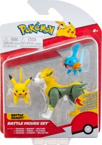 Thumbnail for your product : Pokemon 3 Pack Battle Figure Set: Mudkip, Pikachu, Boltund