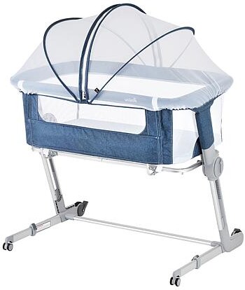 Unilove Hug Me Plus 3-in-1 Bedside Bassinet - Black