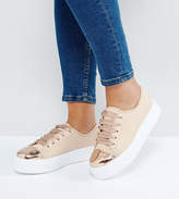 Thumbnail for your product : ASOS Dillan Wide Fit Slip On Sneakers