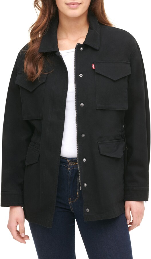 levi's military jacket womens