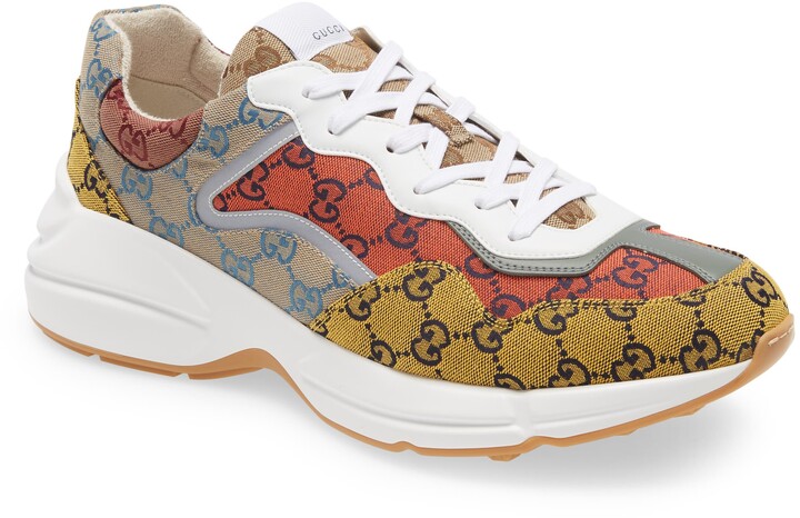 Gucci Rhyton Multicolor GG Sneaker - ShopStyle