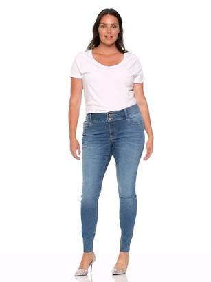 Old Navy High-Waisted Built-In Sculpt Plus-Size Rockstar Super Skinny Jeans