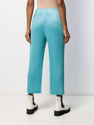 Pleats Please Issey Miyake Cropped Pull-On Trousers