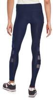 Thumbnail for your product : Solid Mesh-Paneled Leggings