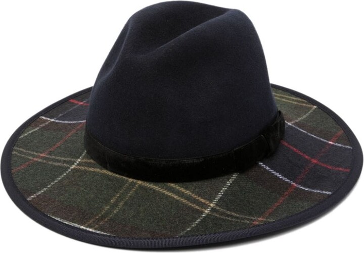 Barbour Hut Thornhill wool fedora hat - ShopStyle