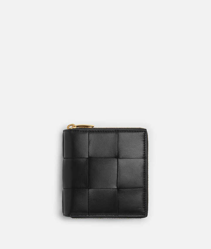 Bottega Veneta Cassette Compact Zip Around Wallet