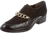 Thumbnail for your product : 3.1 Phillip Lim Suede Chain-Link Loafers