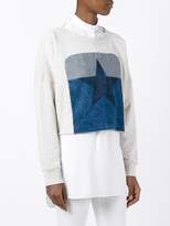 Thumbnail for your product : Diesel 'Fane' cropped sweatshirt